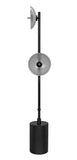 Noir Natilus Floor Lamp LAMP783MTB