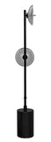 Noir Natilus Floor Lamp LAMP783MTB