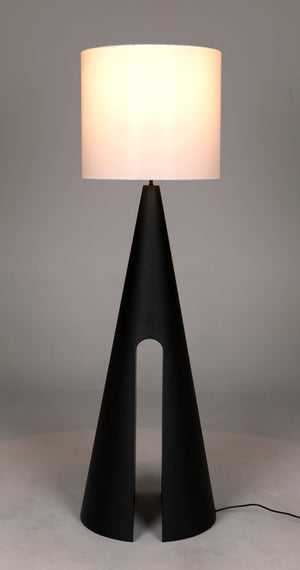 Noir Mordred Floor Lamp LAMP786MTBSH