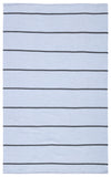 Jaipur Living Corbina Indoor/ Outdoor Stripe Light Blue/ Gray Area Rug (8'10"X11'9")