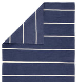Jaipur Living Lanai Collection LAN02 Corbina 100% PET Yarn Handmade Contemporary Stripes Rug RUG143118