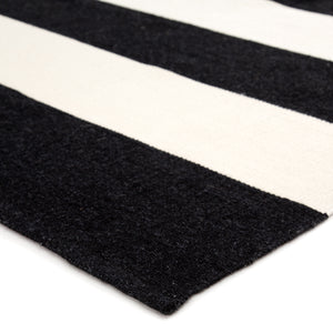Jaipur Living Lanai Collection LAN06 Remora 100% PET Yarn Handmade Contemporary Stripes Rug RUG143138