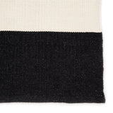 Jaipur Living Remora Indoor/ Outdoor Stripe Black/ Ivory Area Rug (8'10"X11'9")