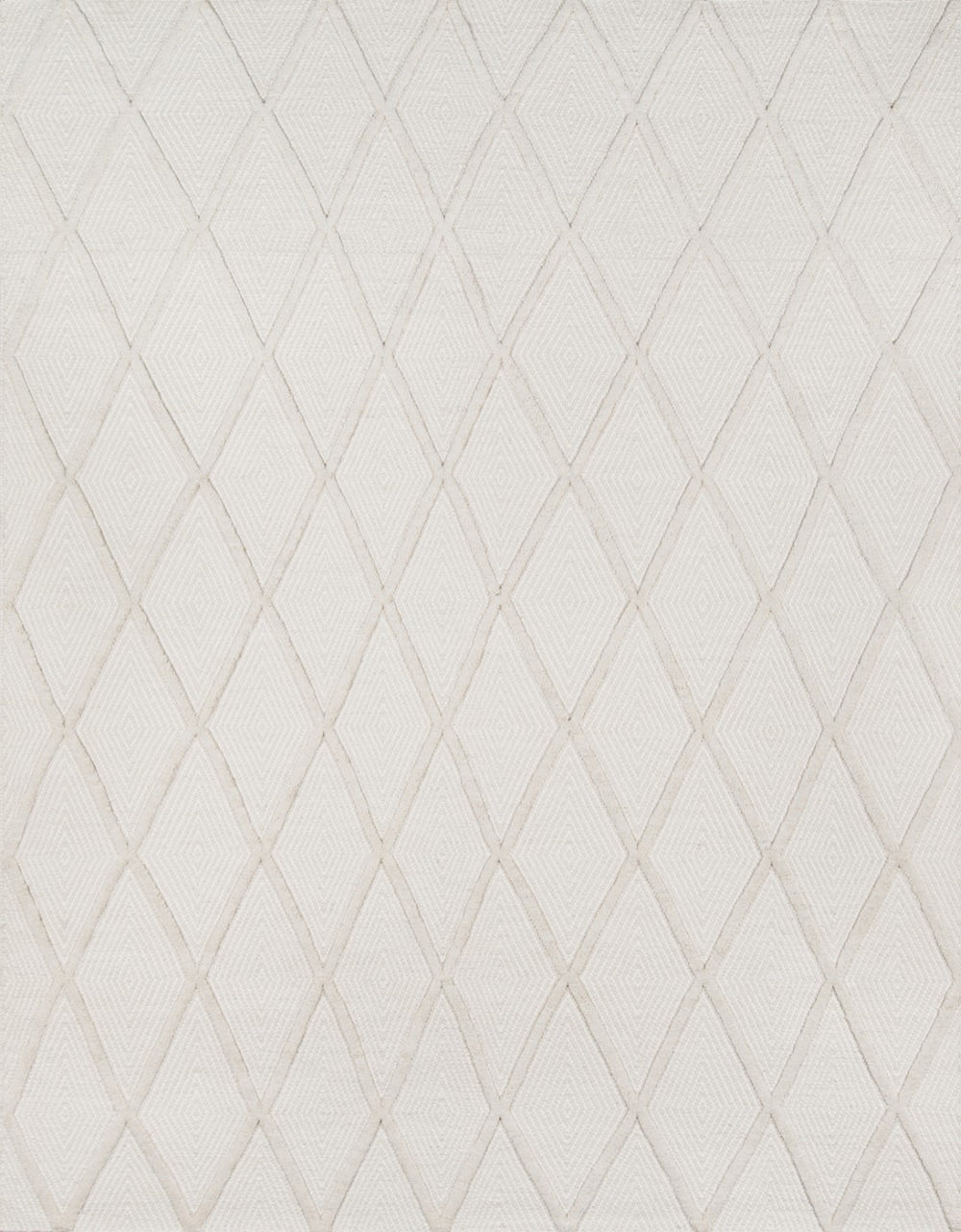 Momeni Erin Gates Langdon LGD-3 Hand Woven Modern Diamond, Dots Indoor Area Rug Beige 8'6" x 11'6" LANGDLGD-3BGE86B6