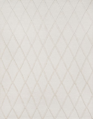 Momeni Erin Gates Langdon LGD-3 Hand Woven Modern Diamond, Dots Indoor Area Rug Beige 8'6" x 11'6" LANGDLGD-3BGE86B6