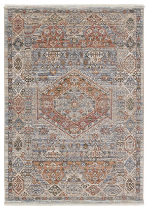 Jaipur Living Lark Madrid LAR02 Power Loomed 100% Polyester Medallion Area Rug Red 100% Polyester RUG155277