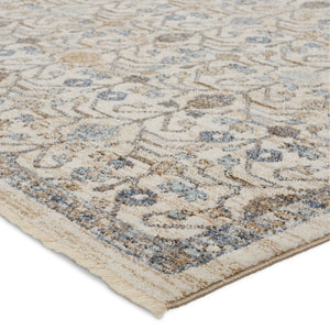 Jaipur Living Lark Primrose LAR04 Power Loomed 100% Polyester Trellis Area Rug Blue 100% Polyester RUG155289