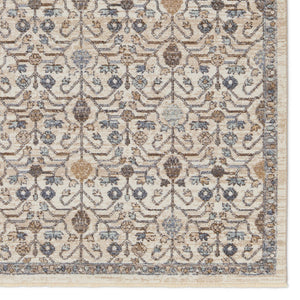Jaipur Living Lark Primrose LAR04 Power Loomed 100% Polyester Trellis Area Rug Blue 100% Polyester RUG155289