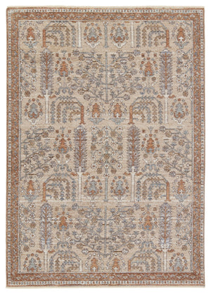 Jaipur Living Lark Regard LAR05 Power Loomed 100% Polyester Floral Area Rug Slate 100% Polyester RUG155295