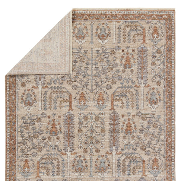 Jaipur Living Lark Regard LAR05 Power Loomed 100% Polyester Floral Area Rug Slate 100% Polyester RUG155295