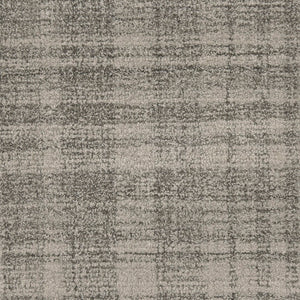 AMER Rugs Laurel LAU-1 Hand-Tufted Plaid Transitional Area Rug Ivory 8'6" x 11'6"