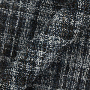 AMER Rugs Laurel LAU-12 Hand-Tufted Plaid Transitional Area Rug Charcoal 8'6" x 11'6"