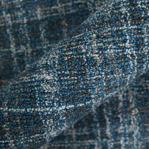 AMER Rugs Laurel LAU-2 Hand-Tufted Plaid Transitional Area Rug Turquoise 5' x 7'6"