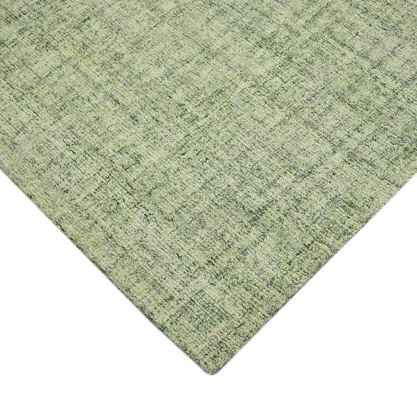 AMER Rugs Laurel LAU-21 Hand-Tufted Plaid Transitional Area Rug Apple Green 8'6" x 11'6"
