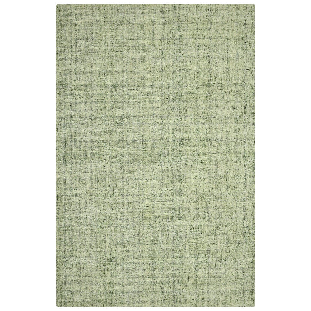 AMER Rugs Laurel LAU-21 Hand-Tufted Plaid Transitional Area Rug Apple Green 8'6" x 11'6"