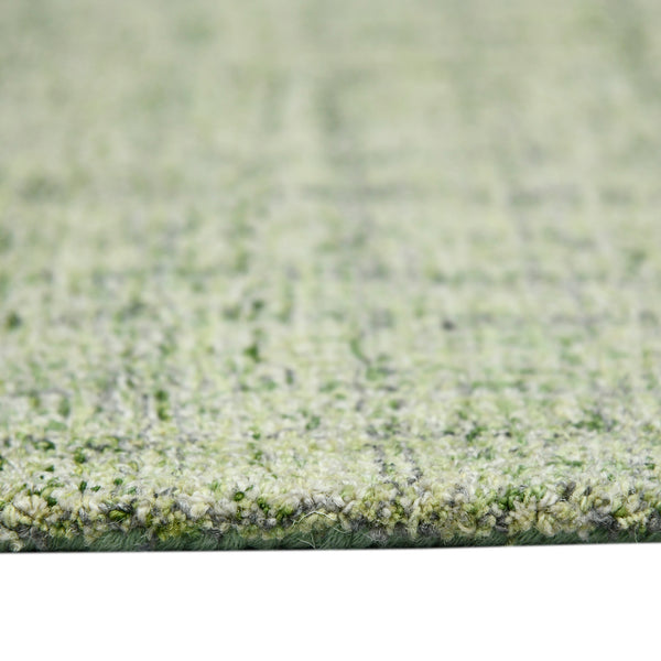 AMER Rugs Laurel LAU-21 Hand-Tufted Plaid Transitional Area Rug Apple Green 8'6" x 11'6"