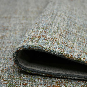 AMER Rugs Laurel LAU-22 Hand-Tufted Plaid Transitional Area Rug Blue Spruce 8'6" x 11'6"