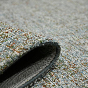 AMER Rugs Laurel LAU-22 Hand-Tufted Plaid Transitional Area Rug Blue Spruce 8'6" x 11'6"