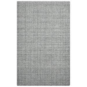 AMER Rugs Laurel LAU-3 Hand-Tufted Plaid Transitional Area Rug Gray 8'6" x 11'6"
