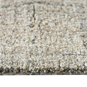 AMER Rugs Laurel LAU-4 Hand-Tufted Plaid Transitional Area Rug Camel 8'6" x 11'6"