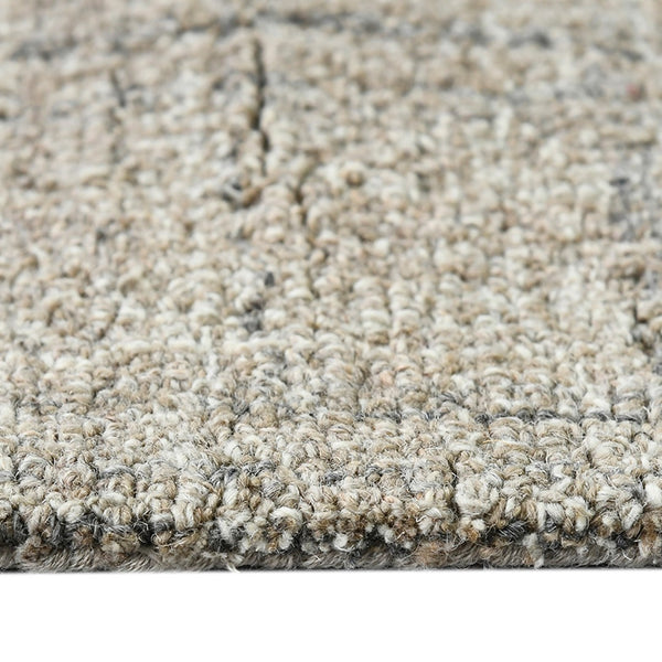 AMER Rugs Laurel LAU-4 Hand-Tufted Plaid Transitional Area Rug Camel 8'6" x 11'6"