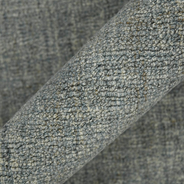 AMER Rugs Laurel LAU-6 Hand-Tufted Plaid Transitional Area Rug Sea Blue 8'6" x 11'6"