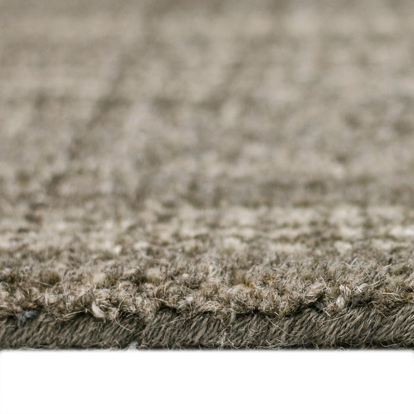 AMER Rugs Laurel LAU-7 Hand-Tufted Plaid Transitional Area Rug Champagne 8'6" x 11'6"