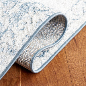 Safavieh Layla 100 Power Loomed Rug Ivory Grey / Blue 9' x 12'