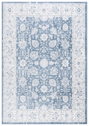 Safavieh Layla 101 Power Loomed Rug Blue / Ivory Grey 9' x 12'