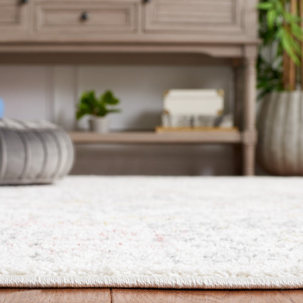 Safavieh Layla 103 Power Loomed Rug Ivory Grey / Pink 9' x 12'