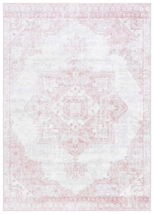 Safavieh Layla 104 Power Loomed Rug Ivory Grey / Pink 9' x 12'