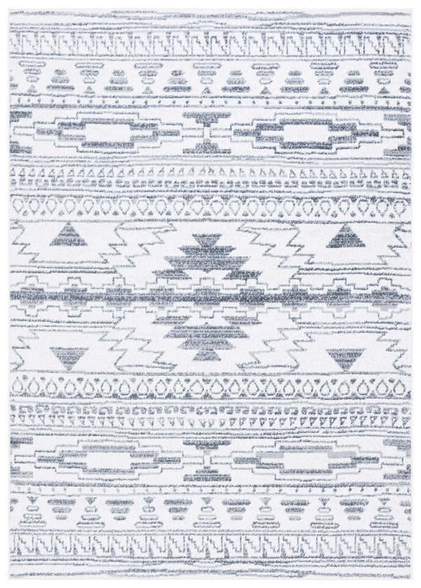 Safavieh Layla 105 Power Loomed Rug Ivory / Grey 9' x 12'
