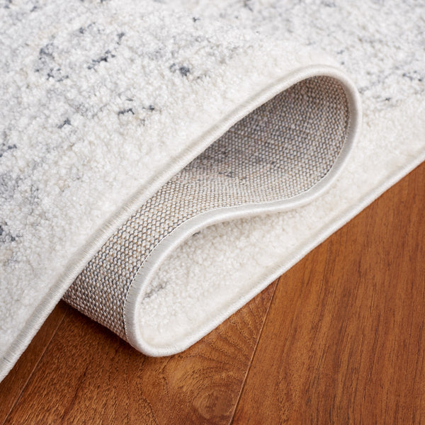 Safavieh Layla 106 Power Loomed Rug Ivory / Grey 9' x 12'