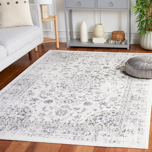 Safavieh Layla 106 Power Loomed Rug Ivory / Grey 9' x 12'