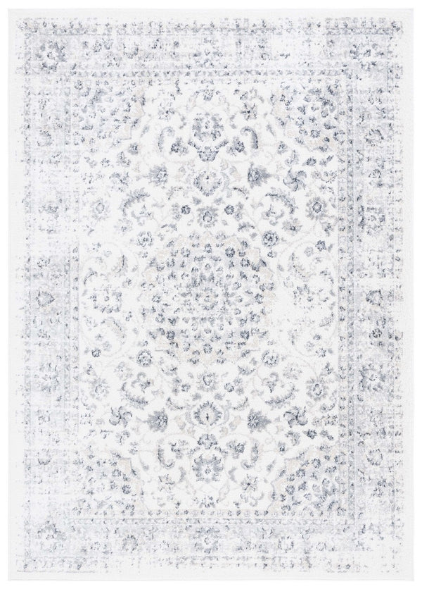 Safavieh Layla 106 Power Loomed Rug Ivory / Grey 9' x 12'