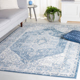 Safavieh Layla 108 Power Loomed Rug Ivory Grey / Blue 9' x 12'