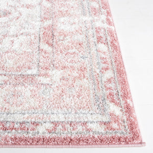 Safavieh Layla 108 Power Loomed Rug Ivory Grey / Pink 9' x 12'