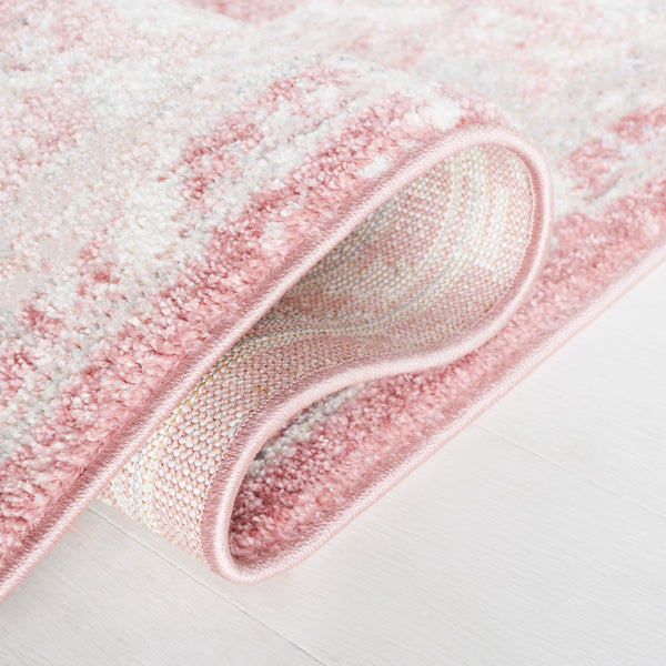 Safavieh Layla 108 Power Loomed Rug Ivory Grey / Pink 9' x 12'