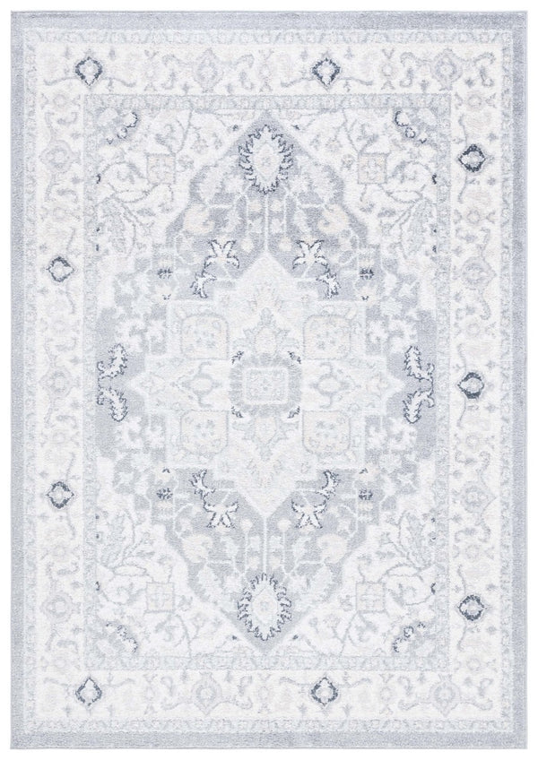 Safavieh Layla 109 Power Loomed Rug Ivory Grey / Charcoal 9' x 12'