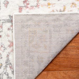 Safavieh Layla 113 Power Loomed Rug Ivory Grey / Pink 9' x 12'