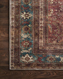 Loloi Layla LAY-01 100% Polyester Power Loomed Traditional Rug LAYLLAY-01BKBB90C0