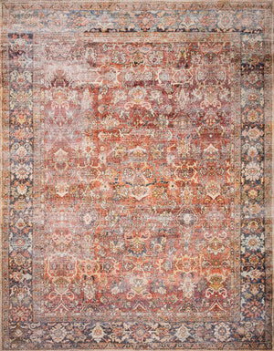 Loloi Layla LAY-02 100% Polyester Power Loomed Traditional Rug LAYLLAY-02SQNN90C0