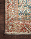 Loloi Layla LAY-04 100% Polyester Power Loomed Traditional Rug LAYLLAY-04OCRU90C0