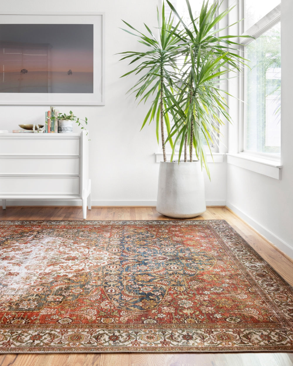 Loloi Layla LAY-05 100% Polyester Power Loomed Traditional Rug LAYLLAY-05OCML90C0