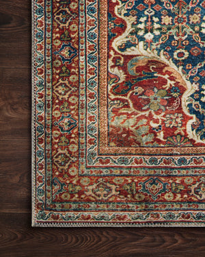 Loloi Layla LAY-09 100% Polyester Power Loomed Traditional Rug LAYLLAY-09CUSQ90C0