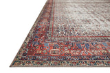 Loloi Layla LAY-12 100% Polyester Pile Power Loomed Traditional Rug LAYLLAY-12IVBK90C0