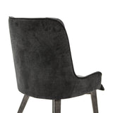 Alana Midnight Upholstered Dining Chair - Set of 2