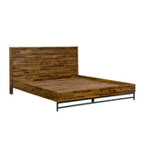 Cusco Rustic Acacia Platform King Bed