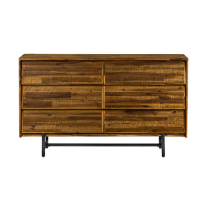 Cusco Rustic Acacia 6 Drawer Dresser