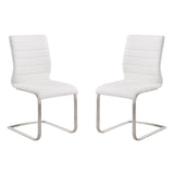 Fusion Fabric/Steel 100% Polyurethane Dining Chair
